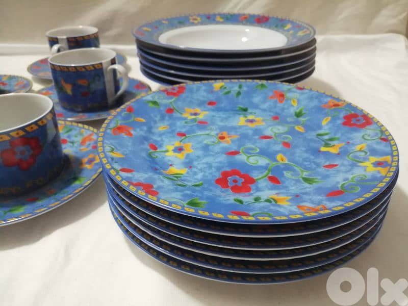 porcelaine floral set 2