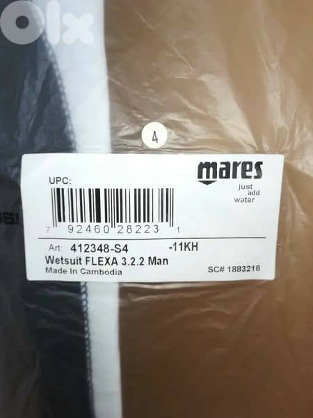 new diving suit mares flexa 3mm large 1
