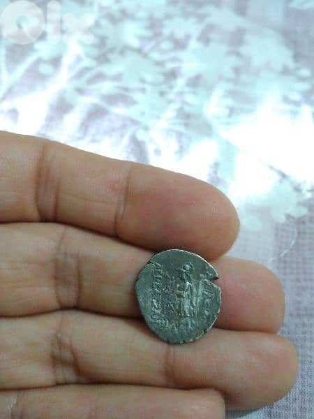 Ancient Greek Silver Coin for Kingn of Cappadocia Ariobarzanes I 93 BC 1