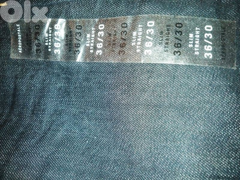 Aeropostale Jeans  size W36 L30 Black slim fit 5