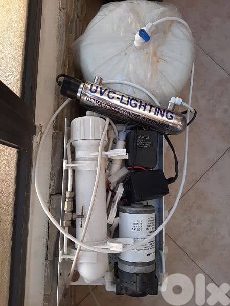 Filter better life  شبه جديد يكرر المياه مع خزان لحفظ المياه المكررة 1