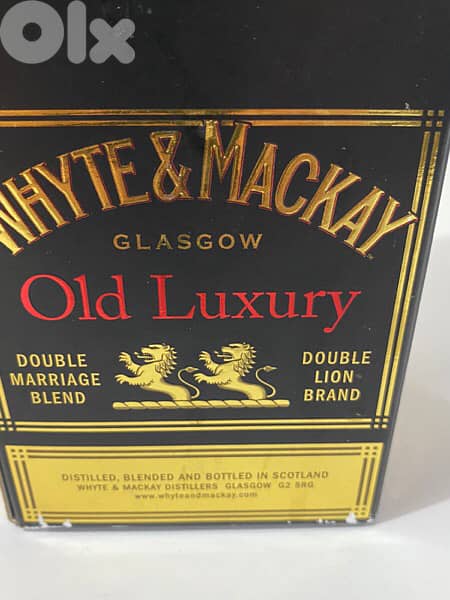 rare antique 19 year old collection bottle white and McKay 3