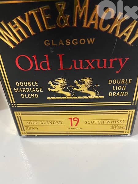 rare antique 19 year old collection bottle white and McKay 5