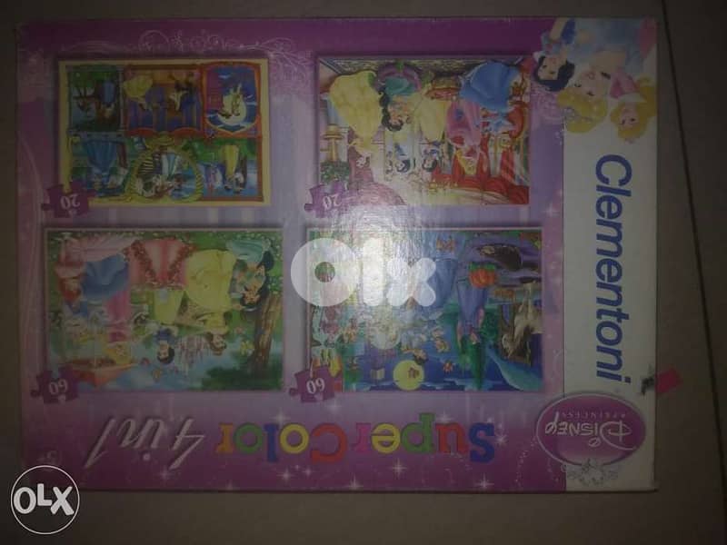 4 in 1 disney kids puzzle 0