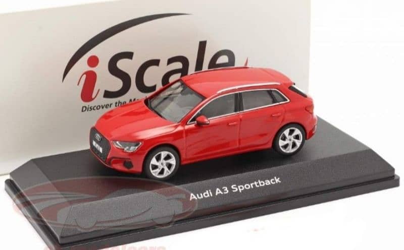 Audi A3 sportback diecast car model 1:43. 0