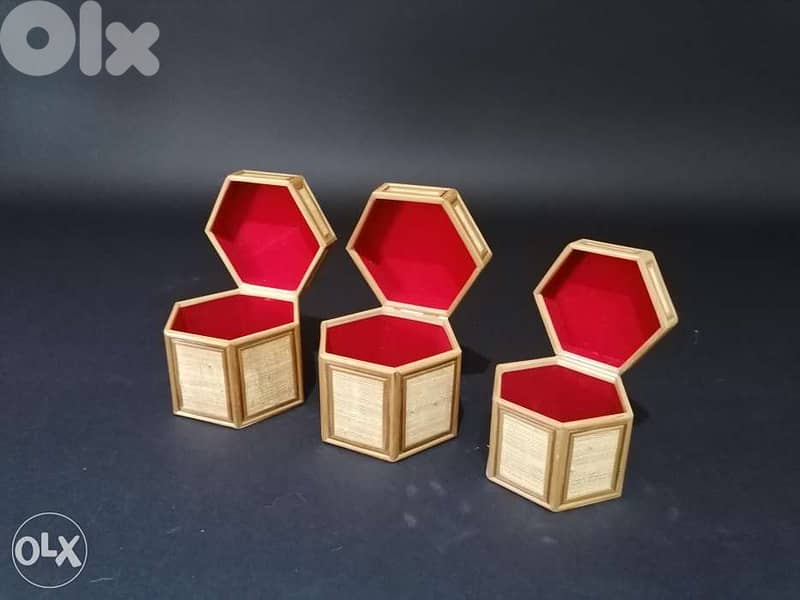 Set of 3 bamboo box 3