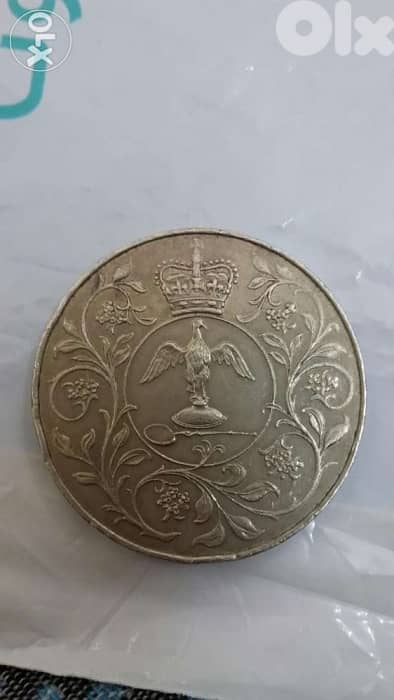 UK Memorial Coin for the Crown Prince Charles year 1977 diameter 40 mm 1