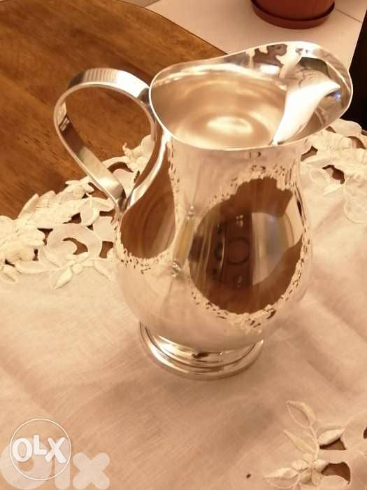 Caraffe fleuron silver plated 0
