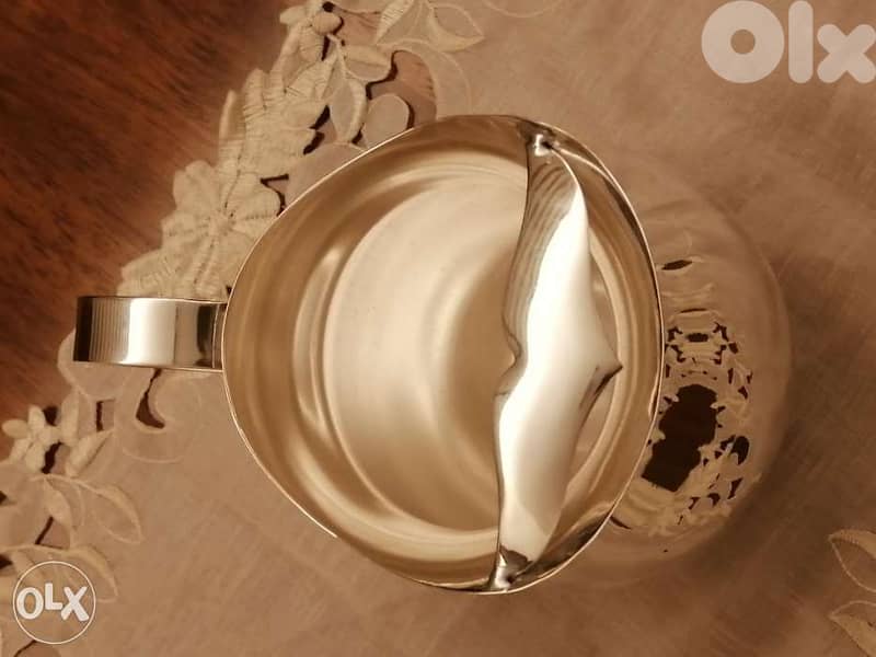 Caraffe fleuron silver plated 1