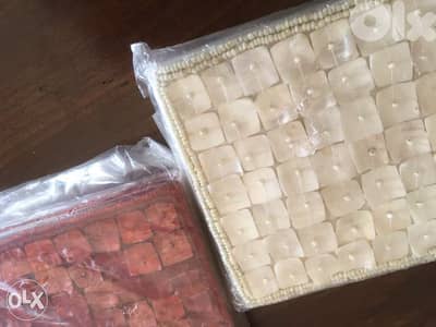 Glass Coasters 2 sets of 5pcs