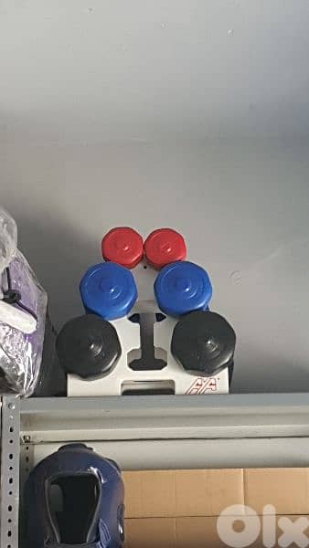 Dumbells Set with stand 03027072 GEO SPORTS 0