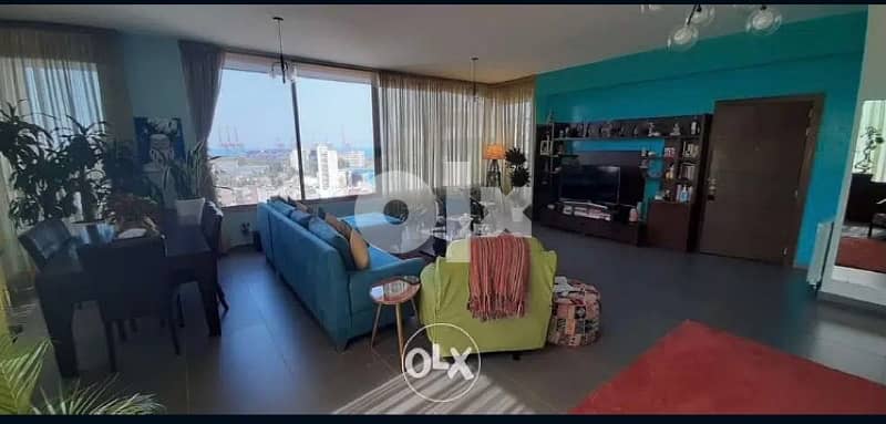 150m 2bedroom furnished new building + parking Mar mkhayel Mandaloun 0