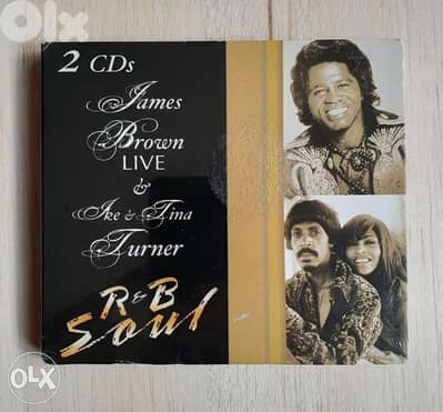 James Brown Live & Ake & Tina Turner Music CD.