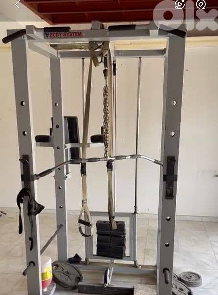 professional rack for Squats and bul down and many more . . . . 1