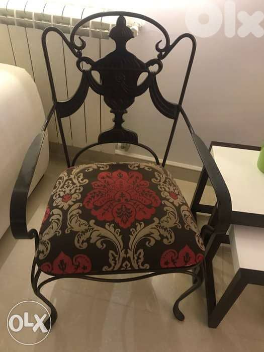 Stylish Chair Steel 1