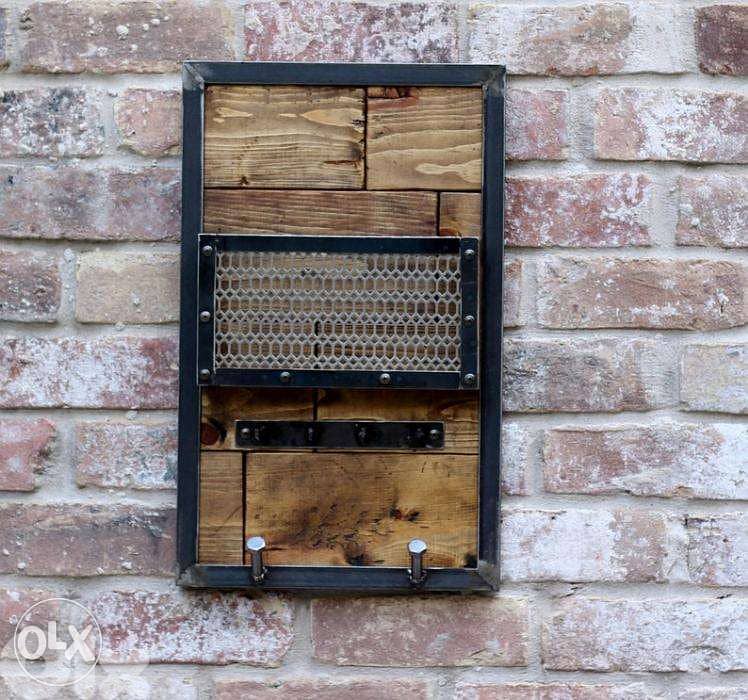 [ Industrial design - Wall Keys Holder / Tablet Sunglasses Holder ] 1