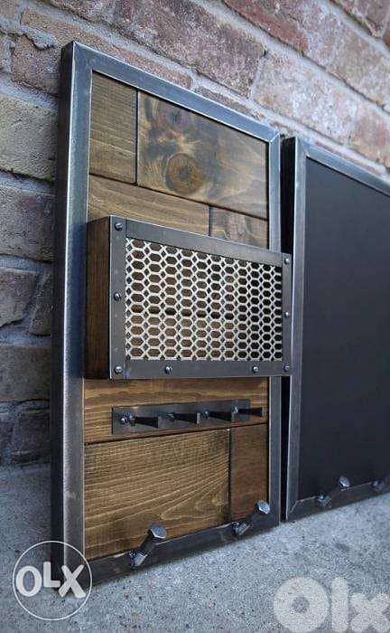 [ Industrial design - Wall Keys Holder / Tablet Sunglasses Holder ] 2