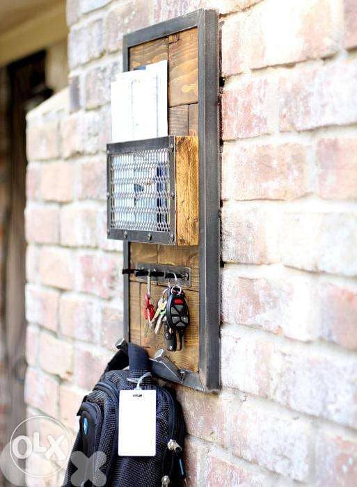 [ Industrial design - Wall Keys Holder / Tablet Sunglasses Holder ] 4