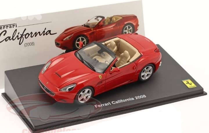 Ferrari California 2008 diecast car model 1:43. 0