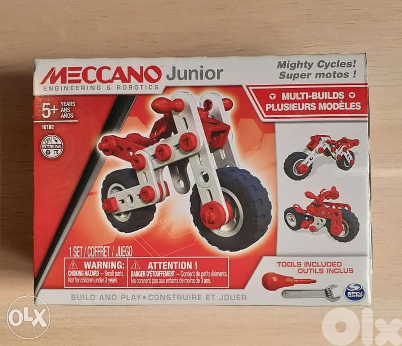 Meccano Junior Mighty Cycles 0