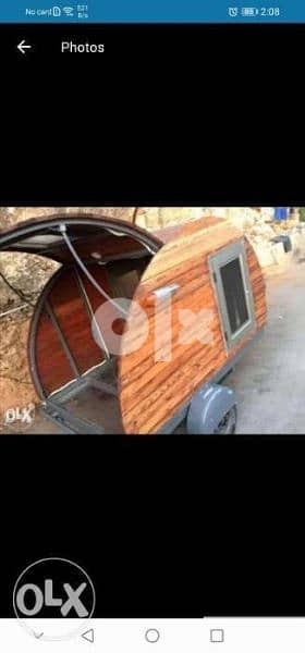 caravan camper  بيت تخييم صيد 6