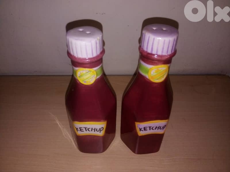 Decorative salt shakers / candle holders 1