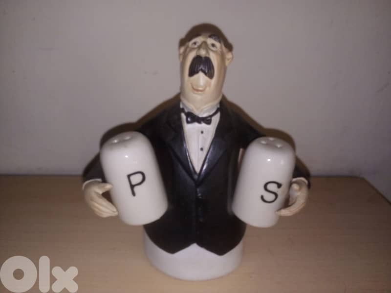 Decorative salt shakers / candle holders 2