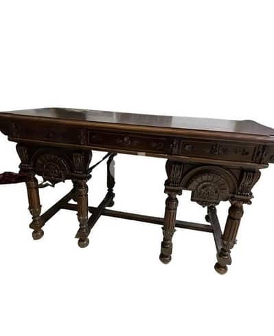 Antique wooden desk