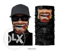 3D Seamless Magic Joker Clown Ghost Scarf Halloween 1