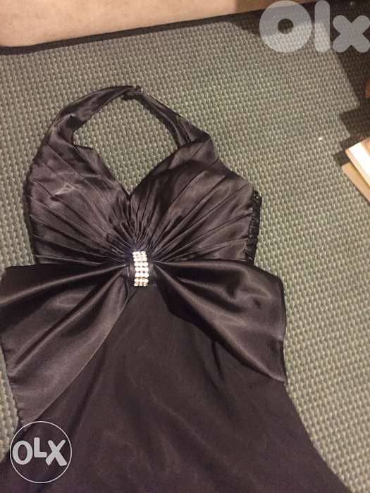 Black evening dress 1