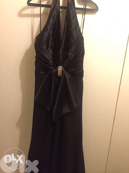 Black evening dress 3