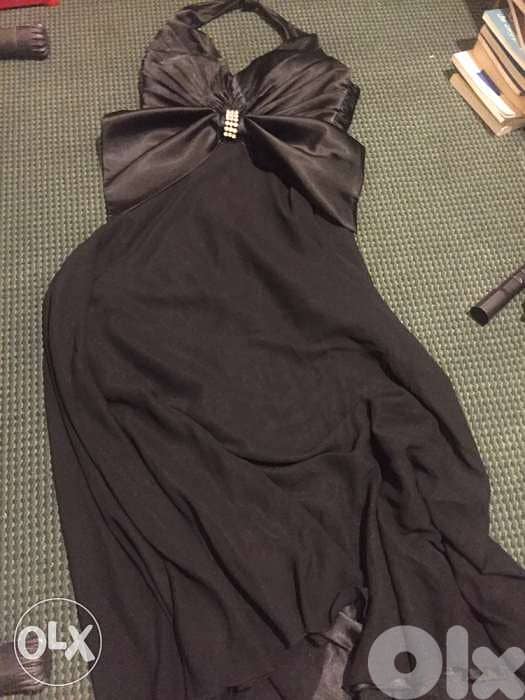 Black evening dress 4
