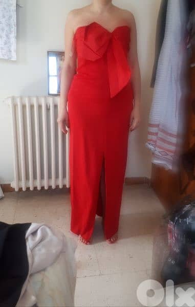 red dress size 36-38 0