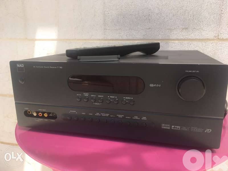 NAD T763 surround 6x100W receiver 0