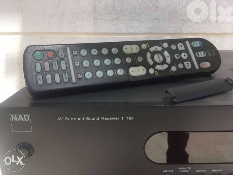 NAD T763 surround 6x100W receiver 1