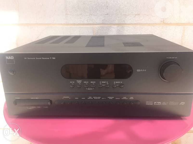 NAD T763 surround 6x100W receiver 2