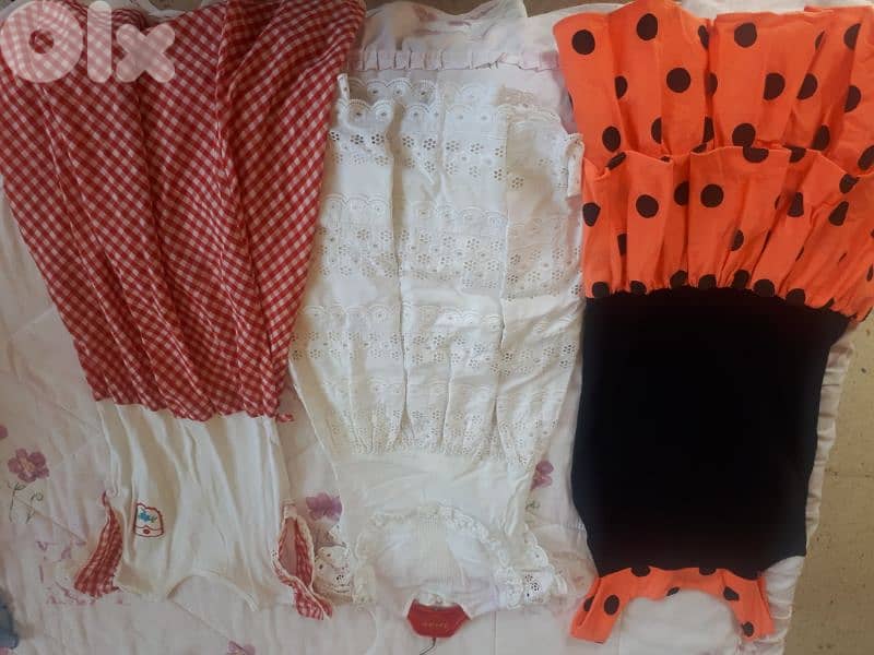 summer dresses ,8 dollars each, the white one for 20 0