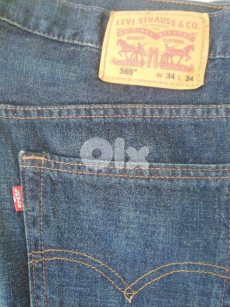 levis jeans original size  W 34 - L34 1