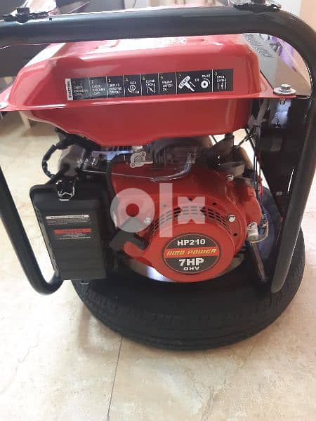 مولد كهربا 13 امبير مستعمل اسبوع  مرش وحبله  بيشغل 3 لل 4 ساعات باليتر 1