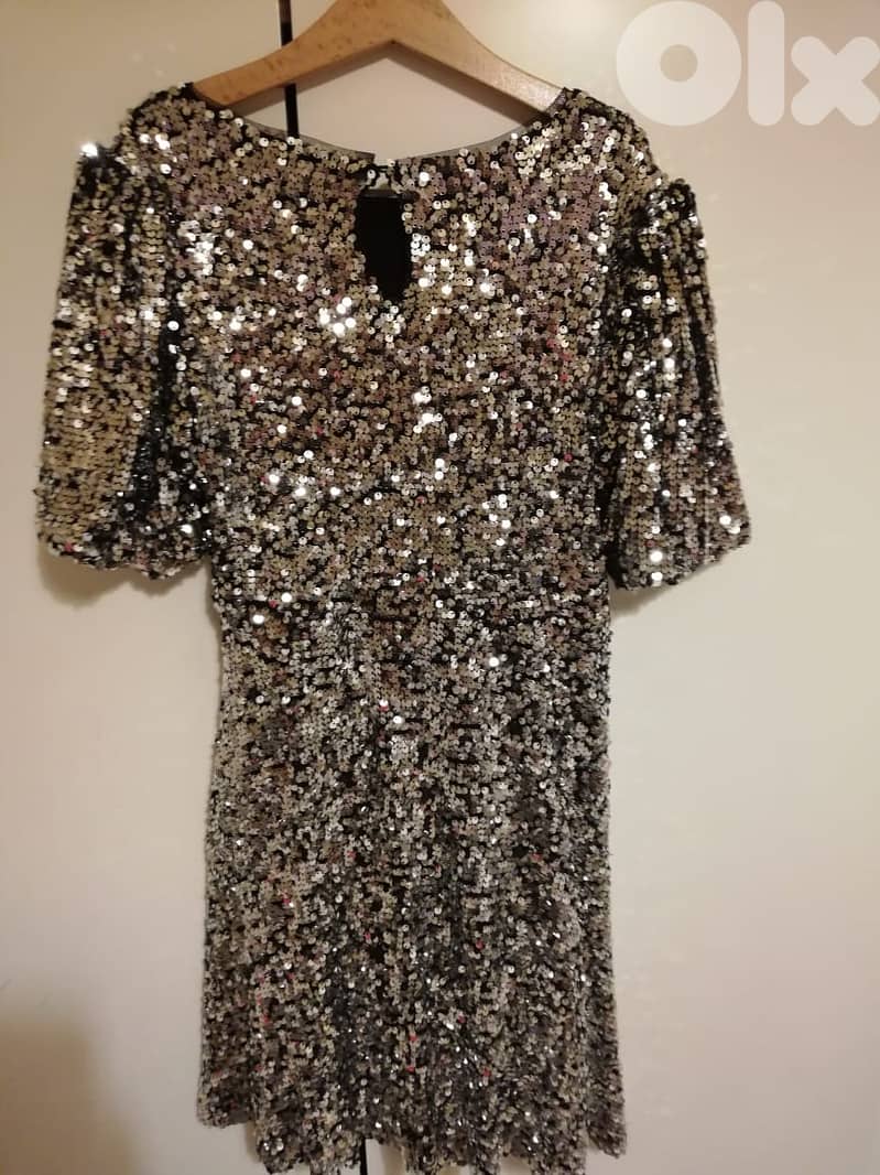 Zara Shiny dress 1