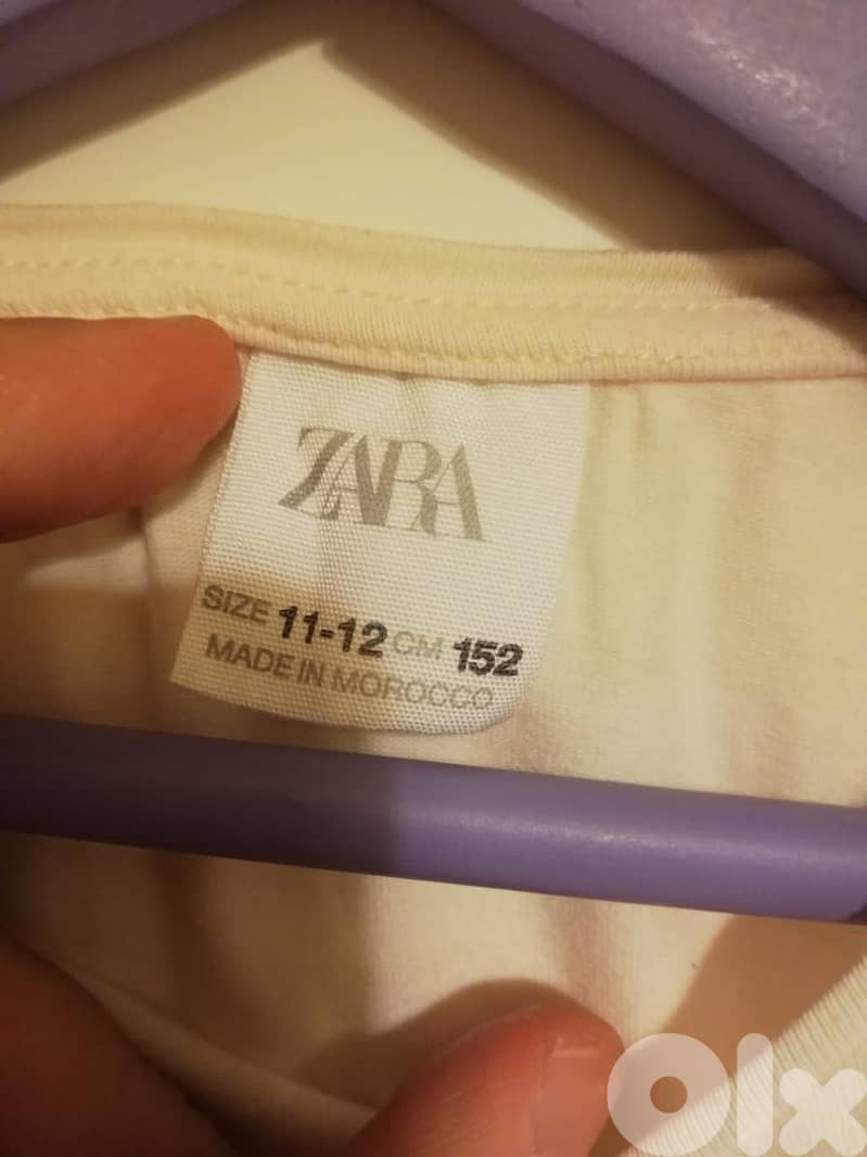 Zara Fluffy sleeved T. Shirt 2