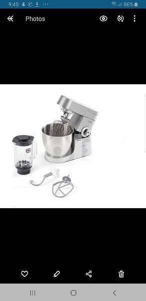 kenwood Major stand mixer 6.7 litres Large bowl عجانه حجم كبير