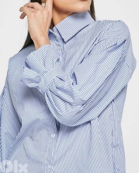 Ella sleeve tie button down shirtSize M 0