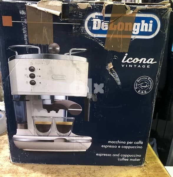 - Delonghi Icona Vintage Coffee Machine 0