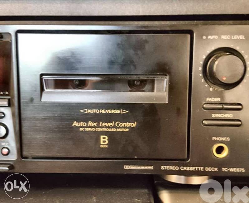 SONY Stereo Double Cassette Dolby Deck TC-WE675 2