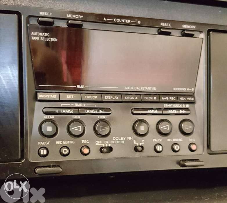 SONY Stereo Double Cassette Dolby Deck TC-WE675 3