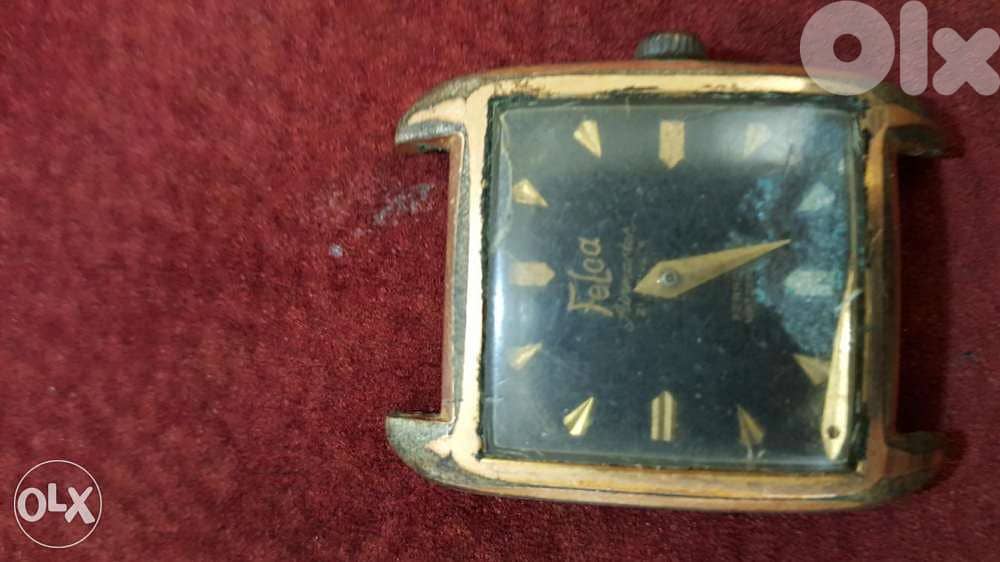ساعة felca سويسرية قديمة . حوالي ستين سنة. 0
