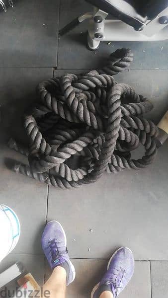 BATTLE ROPE  USED 30 dollar 03027072 GEO SPORT'S 0