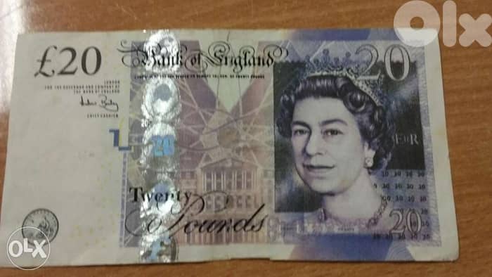 Bank of England Twenty Pound UK Commemorative Economist Adam Smith 0