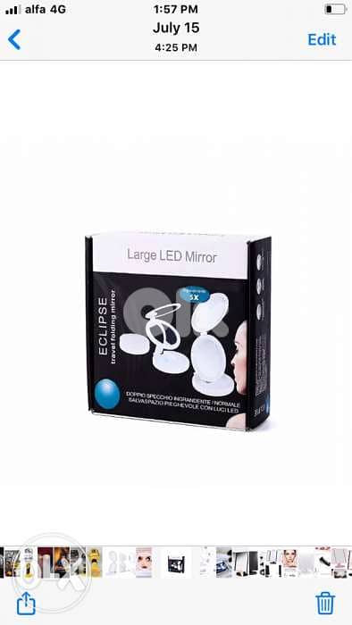 led mirror light. LL.
